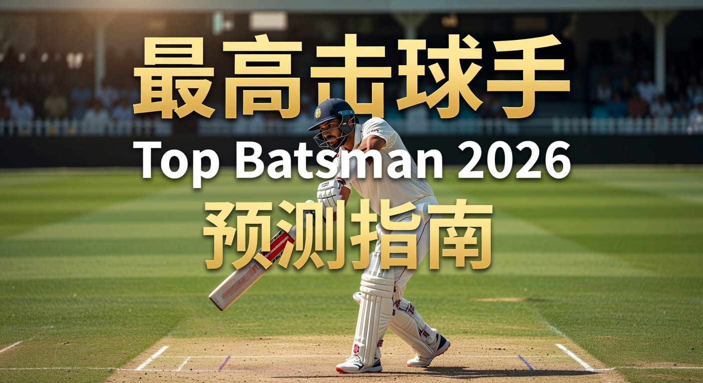 2026年世界杯投注：最高击球手 Top Batsman 制胜之道