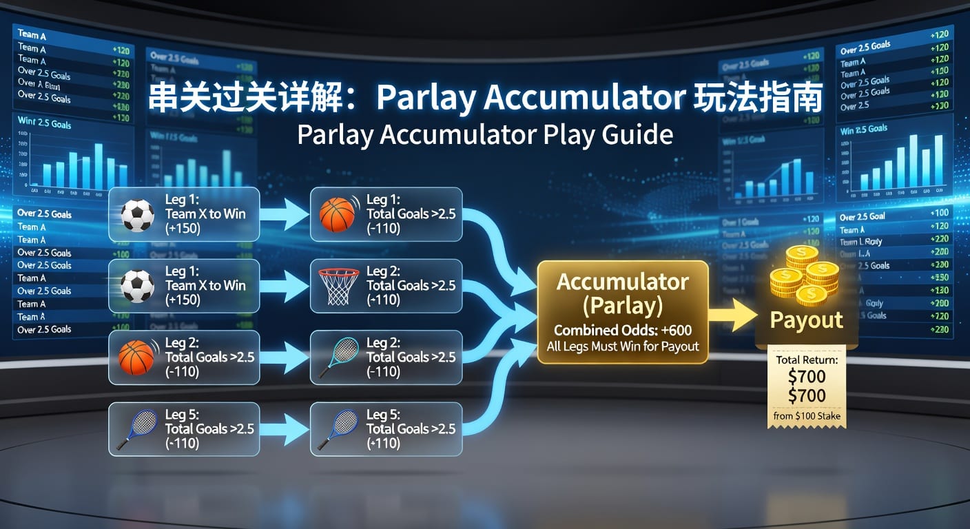 过关 parlay accumulator：2026年体育串关投注策略与技巧分享