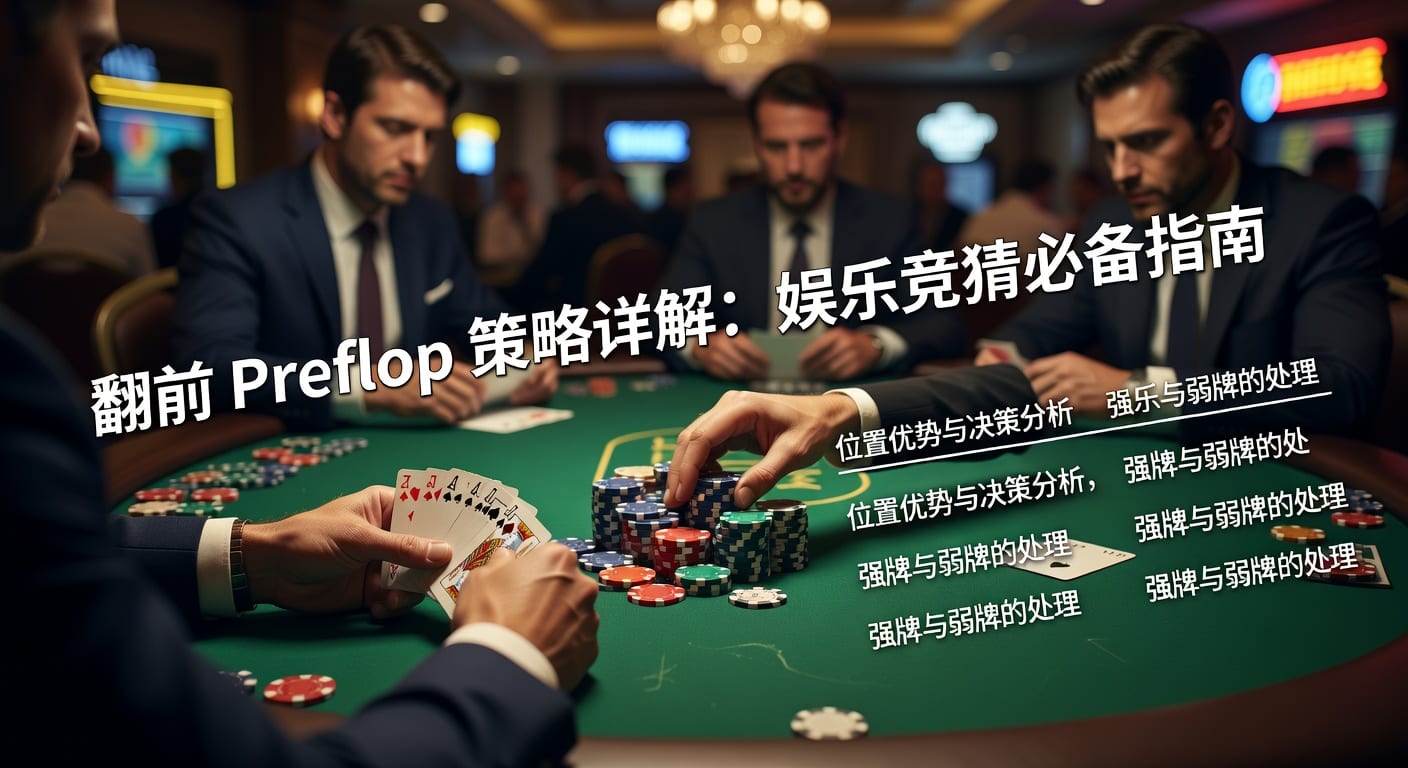 翻前 preflop：实战决策与范围思路
