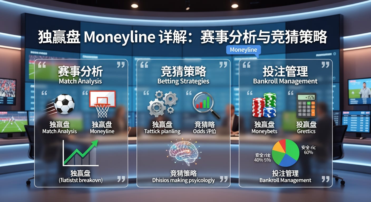 独赢盘 moneyline：投注技巧与判断要点