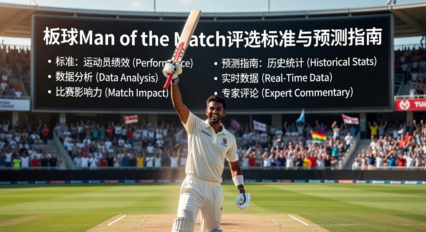 板球Man of the Match评选逻辑与看点